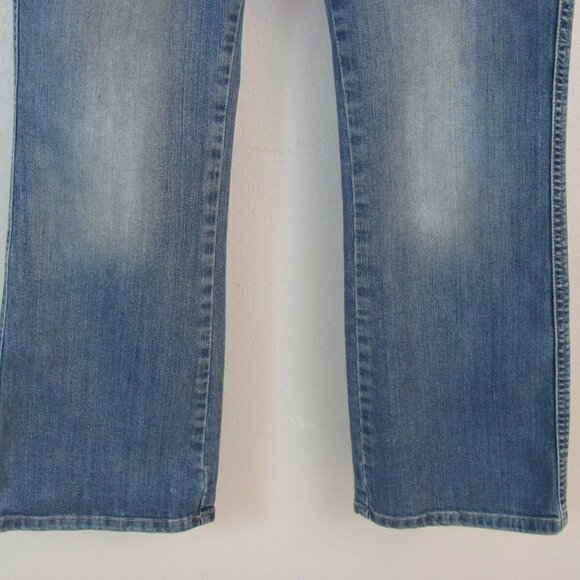 Calvin Klein Jeans Women's Size 8 (31 x 29) Ultimate Boot Cut Light Wash Stretch - Picture 8 of 12
